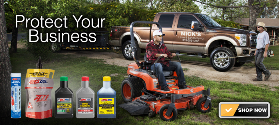 Use AMSOIL in your equipment